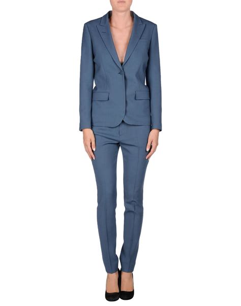 gucci navy blue suit|Gucci suits for women.